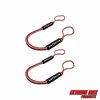 Extreme Max Extreme Max 3006.3086 BoatTector Bungee Dock Line Value 2-Pack - 8', Red/White 3006.3086